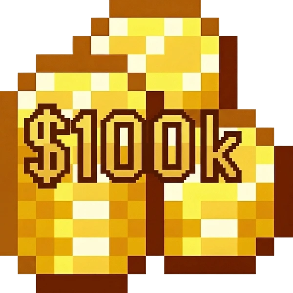 $100k ingame cash