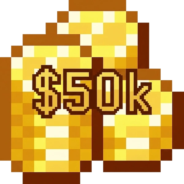 $50k ingame cash